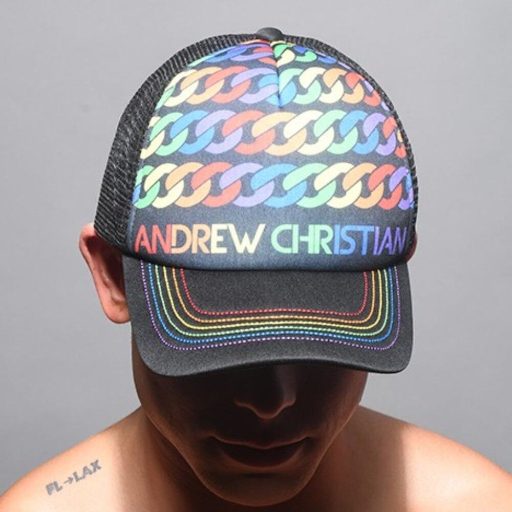 Andrew Christian Pride Chain Trucker Cap
